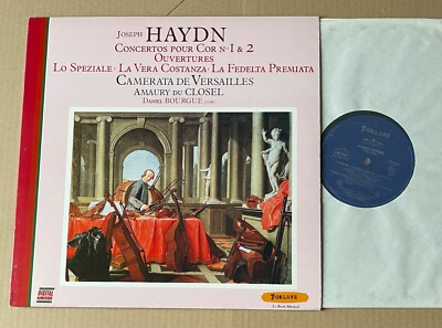 Digitale LP HAYDN - CAMERATA VERSAILLES/BOURGUE Konzerte für Horn 1 & 2 FORLANE