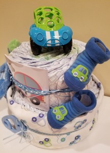 car diaper cake