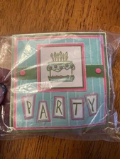 Close to My Heart PARTY, ON MY MIND, SALUTATIONS BOOKING ONLY Acrylix Stamp Sets