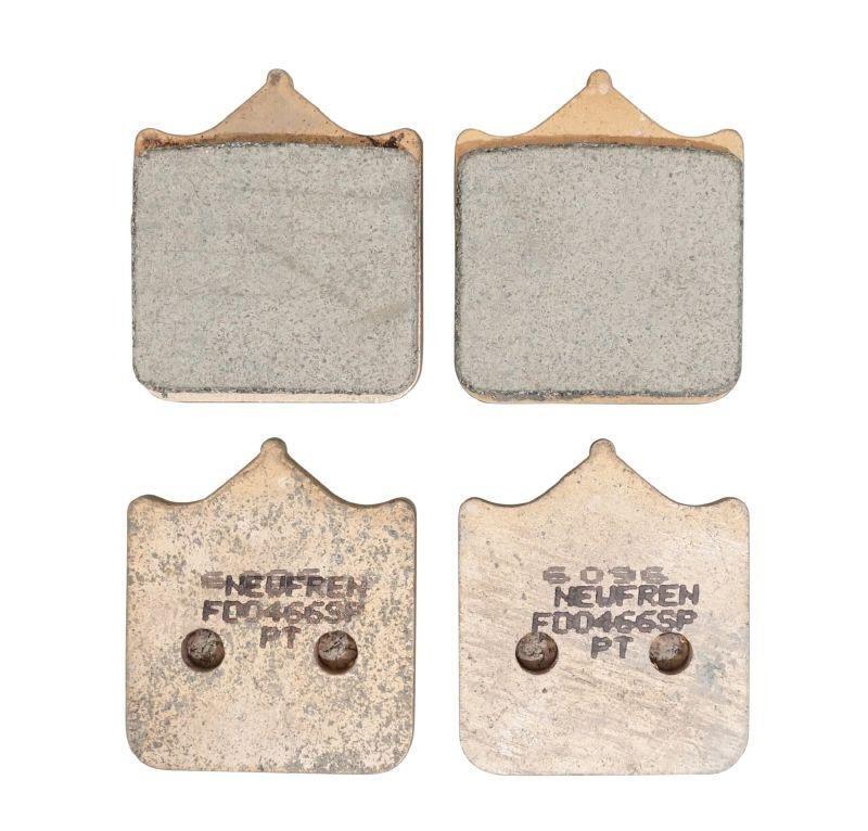 Plaquettes de frein métal fritté fd0466sp endurance et mordant avant