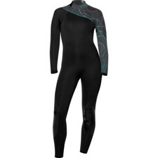New Bare 7mm Elate Full Women's Wetsuit, Grey - Size 04 002492GRY-0504 