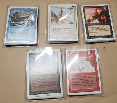 *** MTG REVISED Edition (1994) *** 100 card LOT WUBRG- Magic the Gathering  *NM* | eBay