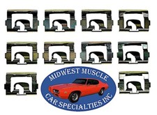 Front Windshield Rear Window Reveal Trim Molding Clips For Chrysler Dodge 10pc J