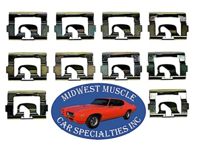 Front Windshield Rear Window Reveal Trim Molding Clips For Chrysler Dodge 10pc J