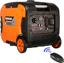 GENKINS 4500 Watt Portable Inverter Generator Electric Starter + Remote Control