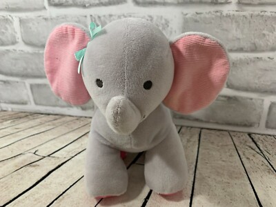 Carter's Child of Mine wind-up animated musical plush elephant Twinkle Twinkle