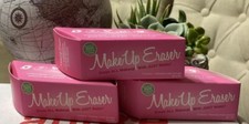 3 MAKEUP ERASER Sample Size 4inx 3in in PINK New with Box Authentic