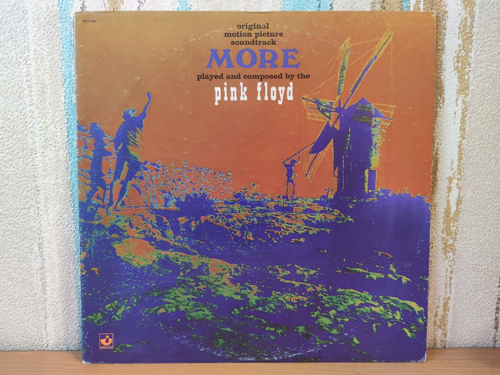 PINK FLOYD☆Obscured By Clouds UK Harvest オリジナル MAT-1 1st 
