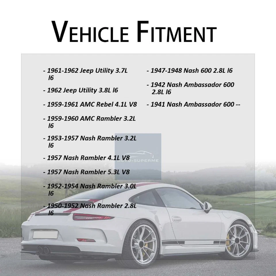 Kit manguera freno delantero trasero línea Dorman 4 piezas para Nash Ambassador 600 1941 Foto 3 de 4