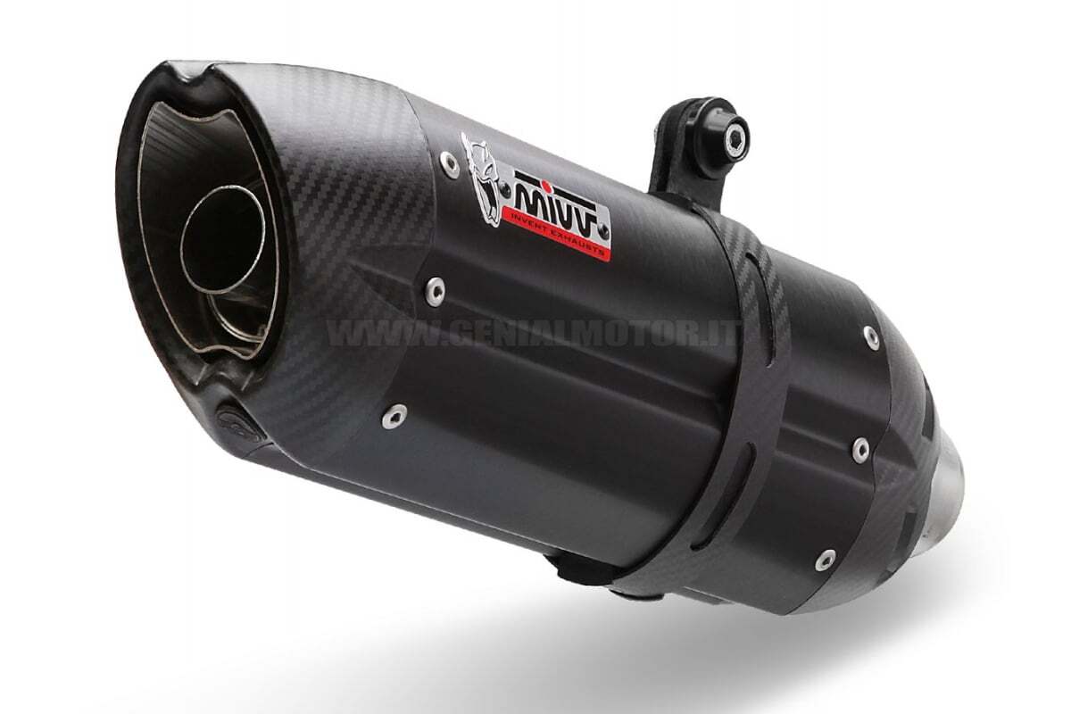 Mivv Exhaust Muffler Suono Black Stainless Steel Ktm 690 Enduro Smc 2008 > 2013