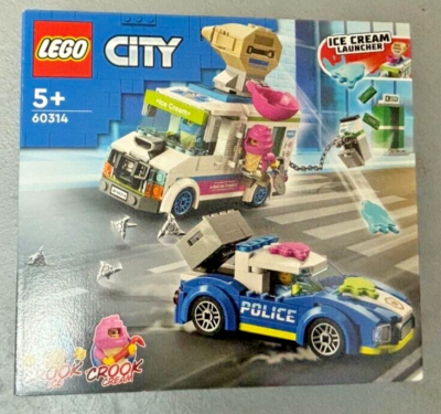 LEGO City Ice Cream Truck Police Chase 60314 Toy Building Kit 317