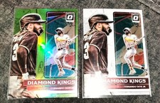 2022 Panini Donruss Optic Baseball Fernando Tatis Jr. Diamond Kings Green Prizm