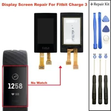 For Fitbit Charge 3 FB409 Smart Watch OLED LCD Display Screen Digitizer Assembly