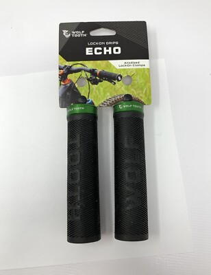 Wolf Tooth Echo Lock-on Grips Green New