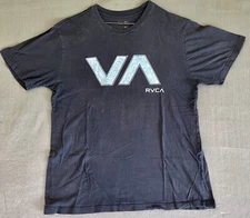 RVCA Artist Network Program T Shirt Surf Skate Streetwear Mens Large VTG T Shirt