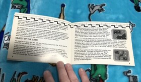 Nintendo NES Video Game Instruction Manual Rampart