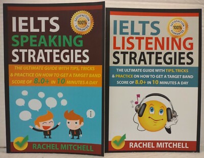 IELTS SPEAKING STRATEGIES & IELTS LISTENING STRATEGIES by Rachel Mitchell