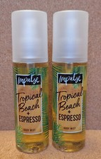 2 x 150ml Impulse Tropical Beach & Espresso Body Mist
