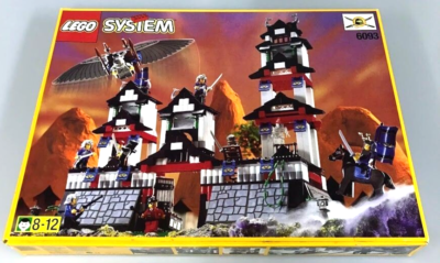 LEGO System Flying Ninja's Fortress 6093 In 1998 New Retired Japan