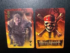Swap Playing Card PIRATES OF THE CARIBBEAN  Eight of Clubs  KOLENIKO 2007 Disney