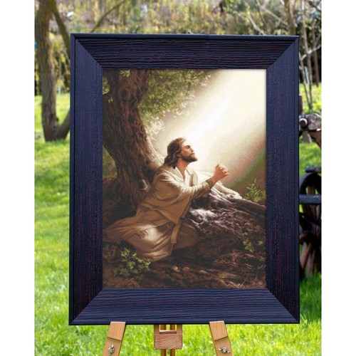 Kit point de croix Luca-S B618 Jésus Christ 35x52cm - Imagen 4 de 5