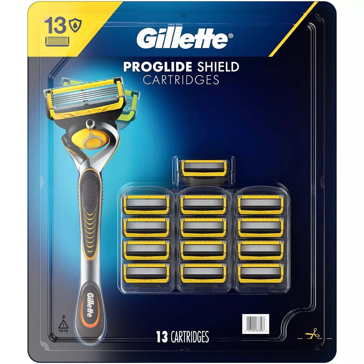 ジレットProGlide 5+1 & ProShield 5+1 大容量セット Gillette ジレットプログライド 5+1 髭剃り本体+替刃16個