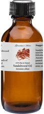 Sandalwood Essential Oil 2 oz - 100% Pure - Therapeutic Grade - Grandma's Home