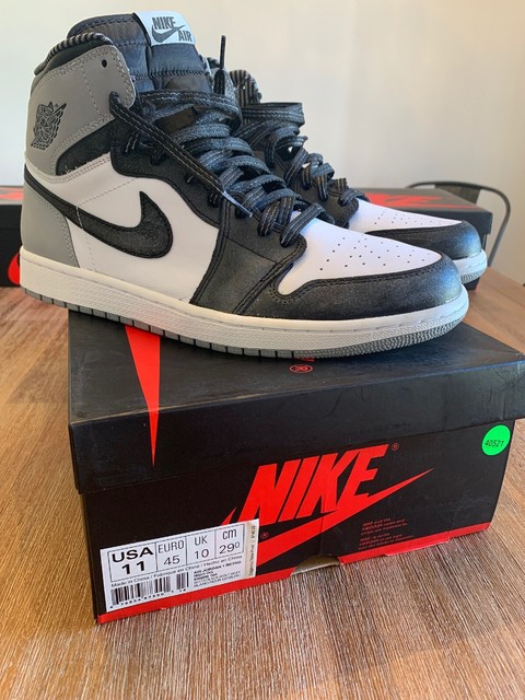 air jordan 1 og white black