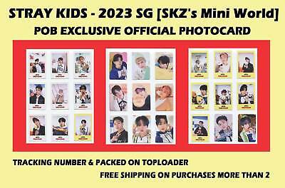 STRAY KIDS - 2023 Season's Greetings [SKZ's Mini World] POB EXCLUSIVE  PHOTOCARD 