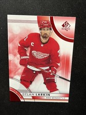 23-24 UD SP Authentic Hockey Red Limited 90 Dylan Larkin