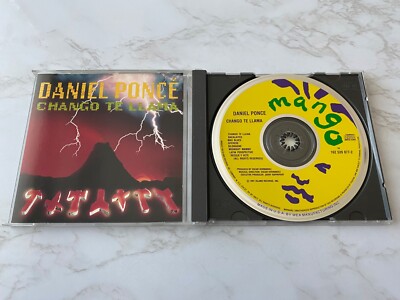 Daniel Ponce Chango Te Llama CD ORIGINAL 1991 Island/Mango 162539 877-2 RARO OOP