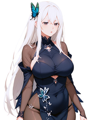 Echidna Re:Zero Waifu Sticker Anime 6'' Car Decal Weatherproof
