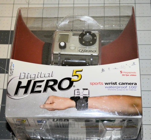 NOS GoPro Digital HERO 5 Sports Wrist Camera