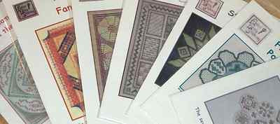 Freda's Fancy Stitching Counted Cross Stitch Patterns CHOOSE! Geometric Designs
