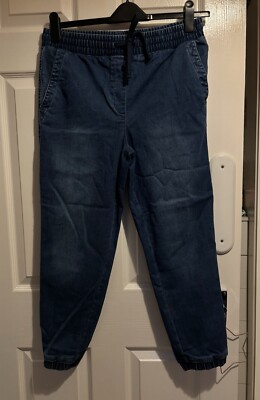 Papaya Matalan Women's Size 10 Blue Denim Joggers Jogging