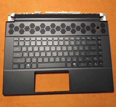 New For Dell Alienware M16 R1 Laptop Palmrest Upper Case US Keyboard 0NC97W