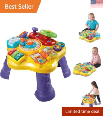 Magic Star Learning Table Frustration Free Packaging, Yellow