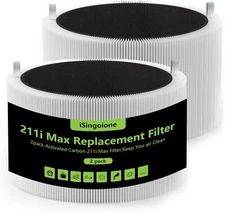 211i Max Replacement Filter Compatible with Blue Pure 211i Max Air Purifier