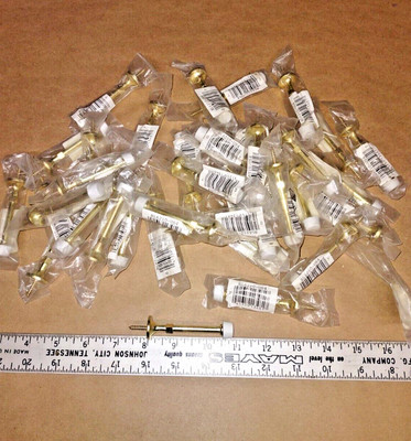 Door Stop Lot 2-3/4'' Brass Screw In Type Solid Body Lot Of 38