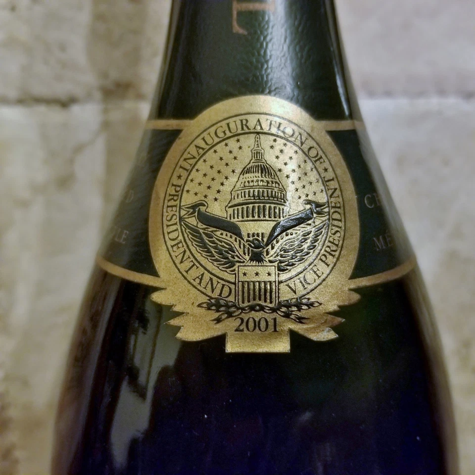 Inauguración presidencial 2001 Korbel Sonoma County vino champán Foto 3 de 4