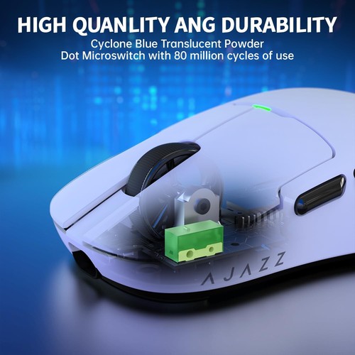 AJAZZ AJ159 dual-mode lightweight gaming mouse PAW3395 sensor 26KDPI - Picture 46 of 47
