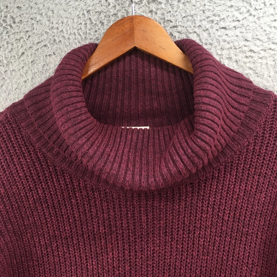 Suéter Cuello Tortuga St. Johns Bay Para Mujer 3X Borgoña Dolman Manga Larga Tejido NUEVO Foto 3 de 4