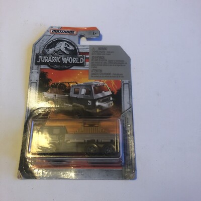 Matchbox Jurassic World Off-Road Rescue Rig. FMX05. Sealed on Card