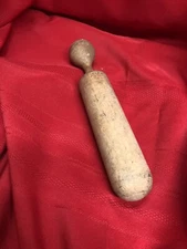 Vintage Primitive Wooden Rounded Pestle
