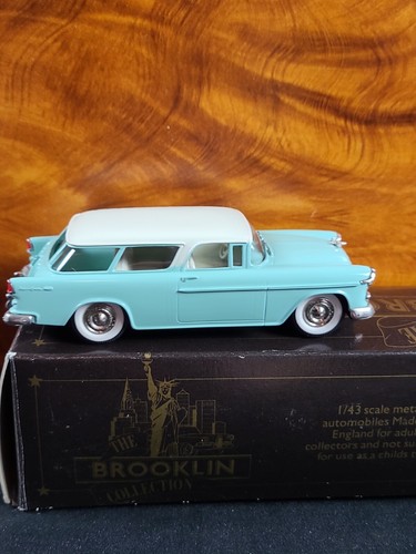 Brooklin BRK26 1/43 1955 Chevrolet Nomad White Metal Model Car - Picture 4 of 9