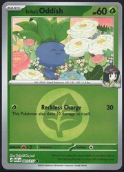 Erika's Oddish 001/217 Mega Evolution: Ascended Heroes Reverse Holo