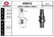 Innere Welle für VW Multivan T5 Transporter 7JD 7JE 7JL 7JY 7JZ 03-15