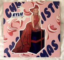 Kylie Minogue Hand Signed Christmas Vinyl Record Fully Wrapped BRAND NEW Limited