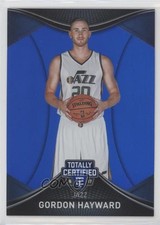 2016-17 Panini Totally Certified Blue 36/99 Gordon Hayward #62 9o3