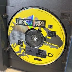 SEGA CD - Jurassic Park - Complete/CIB - Refurbished, Very Good